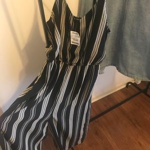 Striped play suite